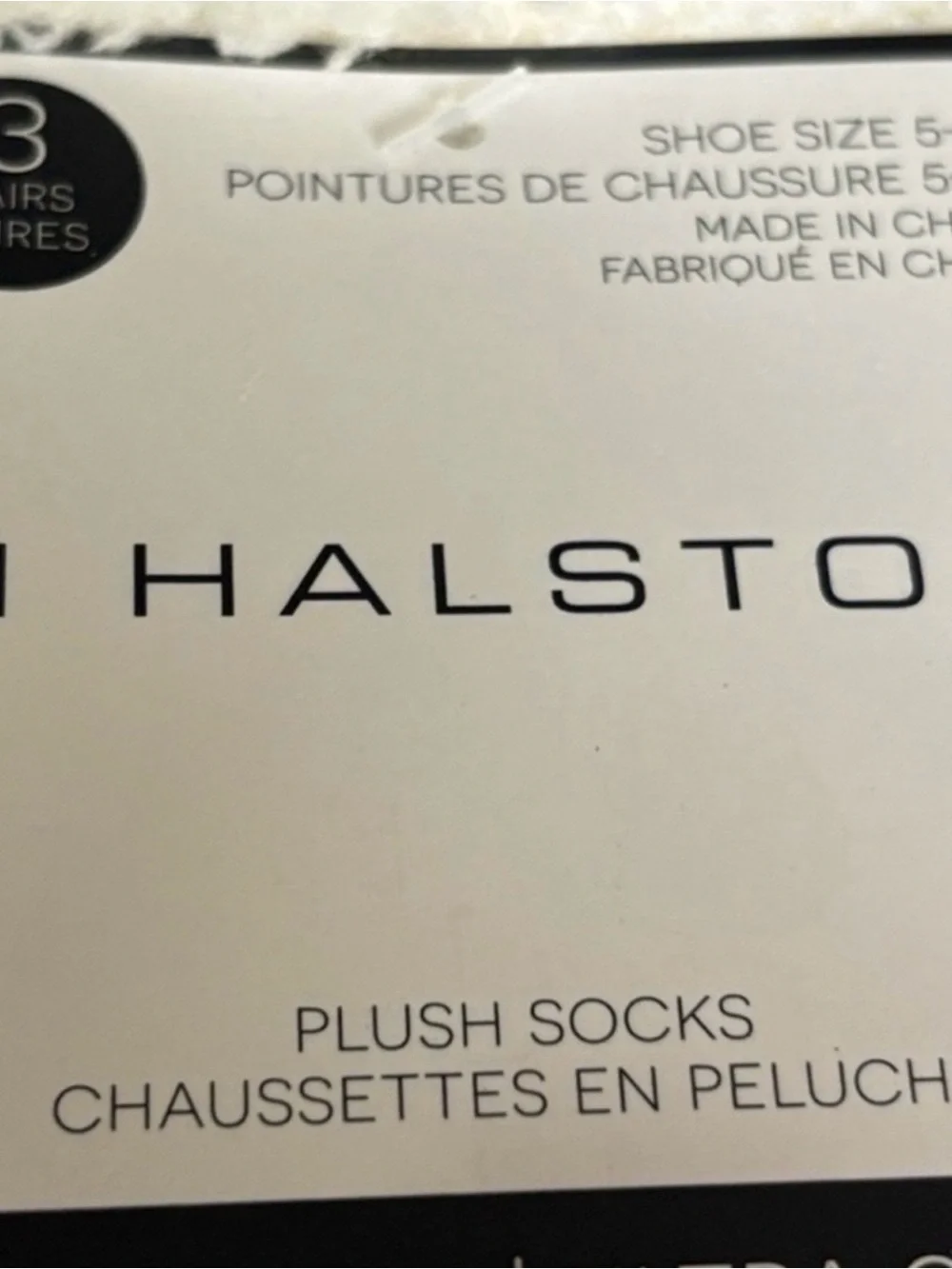 New Halston Socks Women’s 3 Pair Ultra Warm Cozy Plush Socks Casual Soft Classic